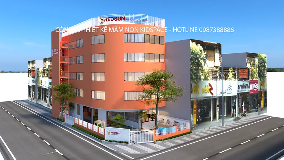 thiết kế mầm non đẹp
